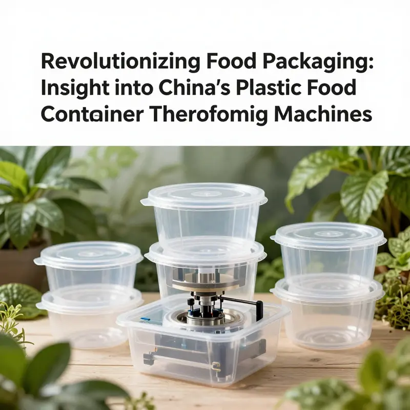 A state-of-the-art thermoforming machine operating in a production facility.