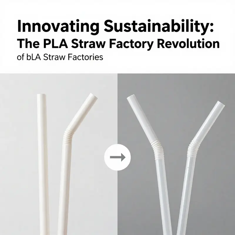 Advanced extrusion machinery operating in a PLA straw factory.