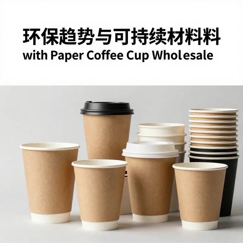 A variety of disposable paper cups available in a coffee shop, highlighting different styles and features.