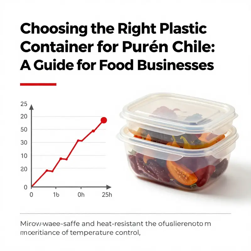 Diverse food-grade plastic containers that are safe for storing Purén Chile.