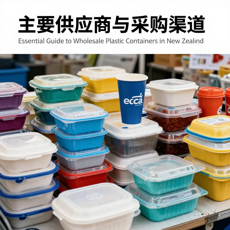 Diverse range of plastic food containers available for wholesale in New Zealand.