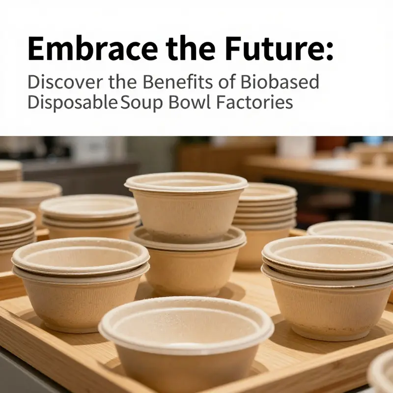 Diverse range of customizable biobased disposable soup bowls offered by Chaozhou EcoNewLeaf.