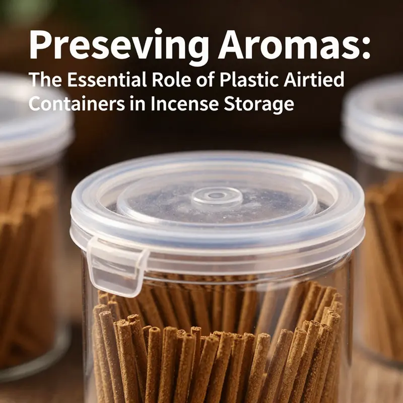 The design of airtight containers ensures that incense retains its fragrance by keeping air and moisture out.