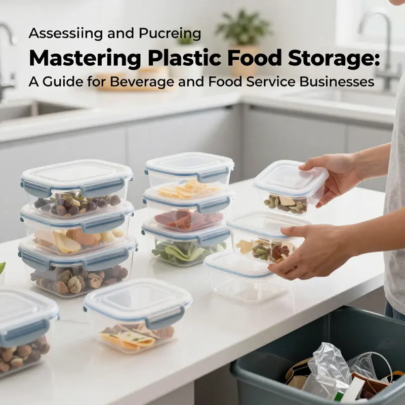 Assessing and purging your plastic food storage containers to ensure safety and functionality.