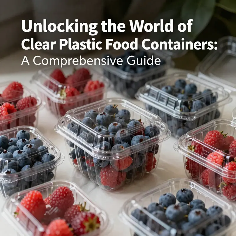 Assorted clamshell containers featuring diverse takeout foods.