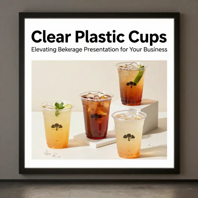 A clear plastic cup filled with a vibrant drink, highlighting its visual appeal and clarity.