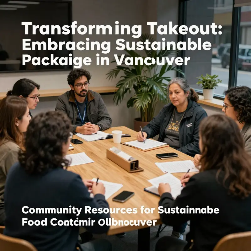 A vibrant selection of sustainable food containers showcases eco-friendly options in Vancouver’s food industry.