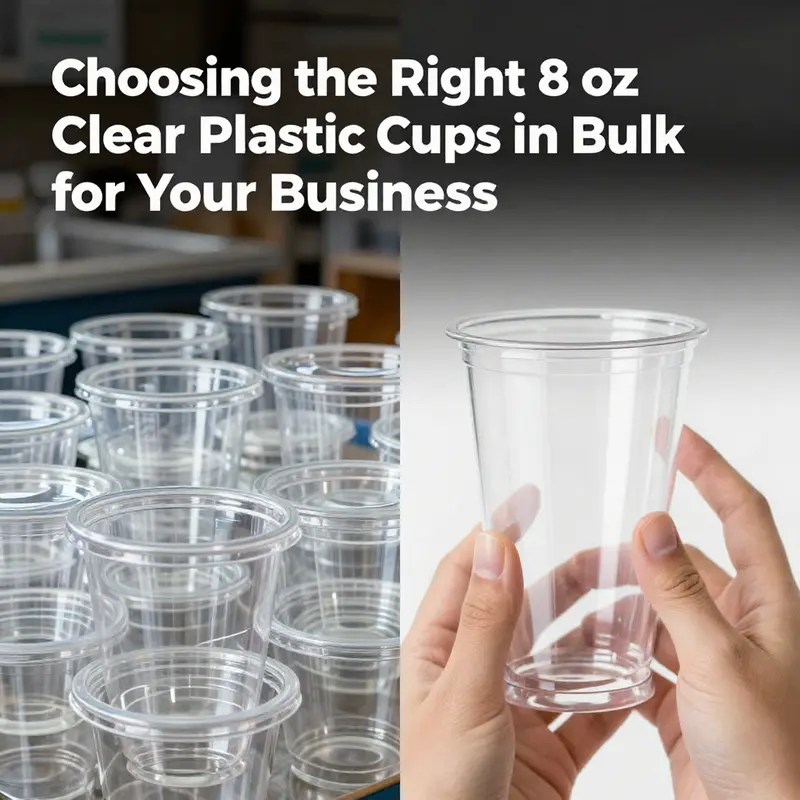 Durable polystyrene and polypropylene cups, ideal for serving various beverages.