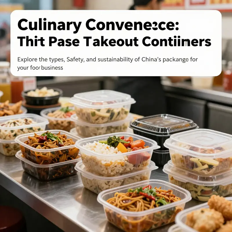 A lively restaurant scene featuring an array of Chinese food plastic takeout containers filled with diverse meals awaiting customer pickup.