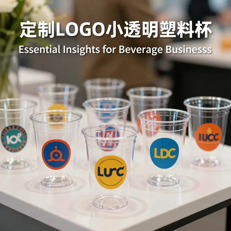 Standard 5 oz clear plastic cups ideal for desserts and beverages.