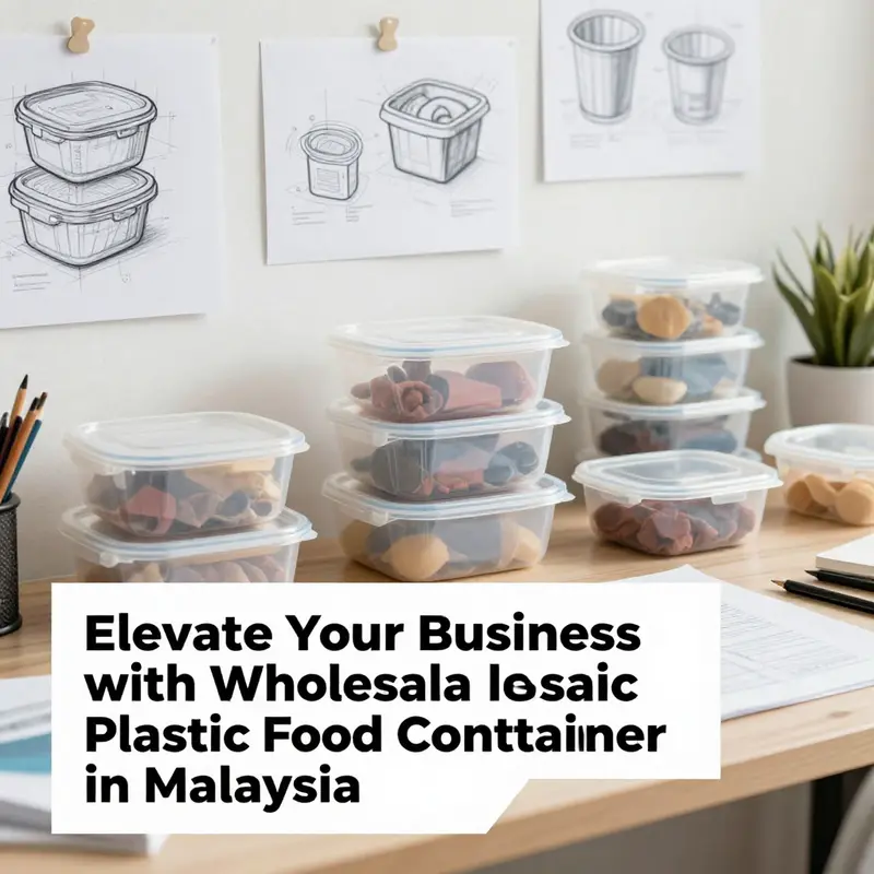 Diverse plastic food containers from reputable suppliers, illustrating the range available for wholesale.