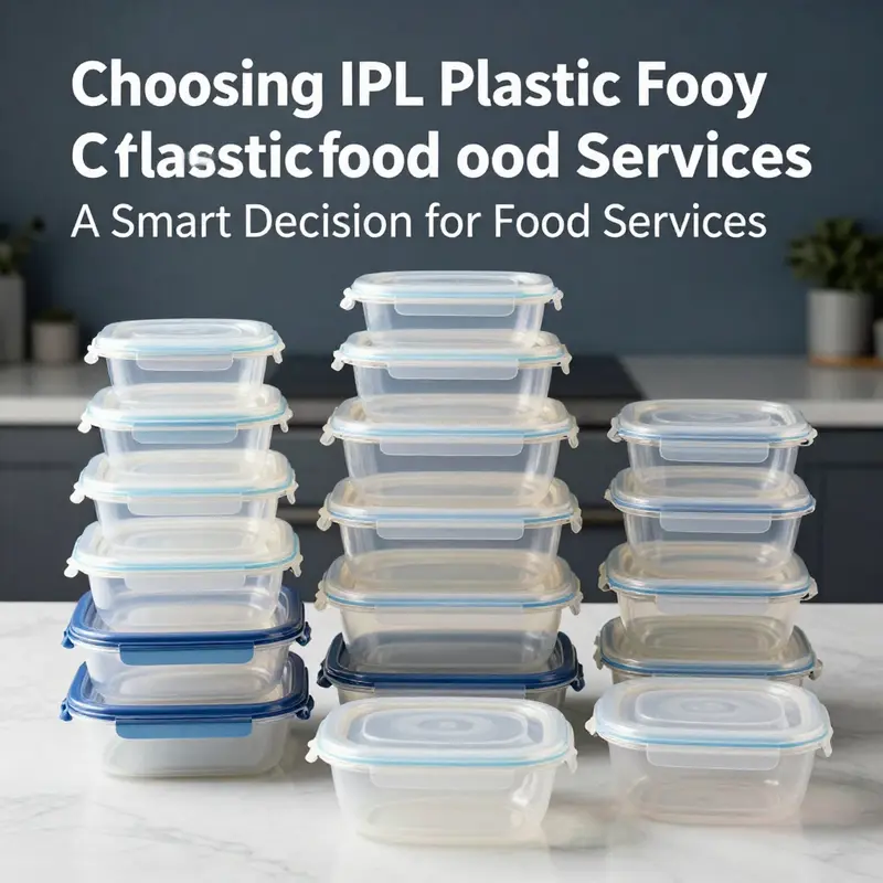 IPL plastic food containers displaying their safety certifications, reinforcing food safety for consumers and businesses.