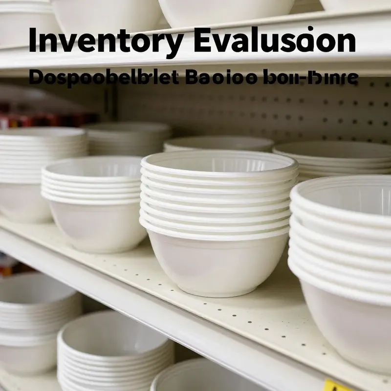 Limited selection of disposable bowls available at Duane Reade.