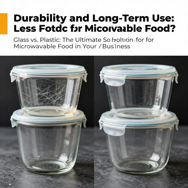 The dangers of chemical leaching from microwavable plastics compared to the safety of glass containers.