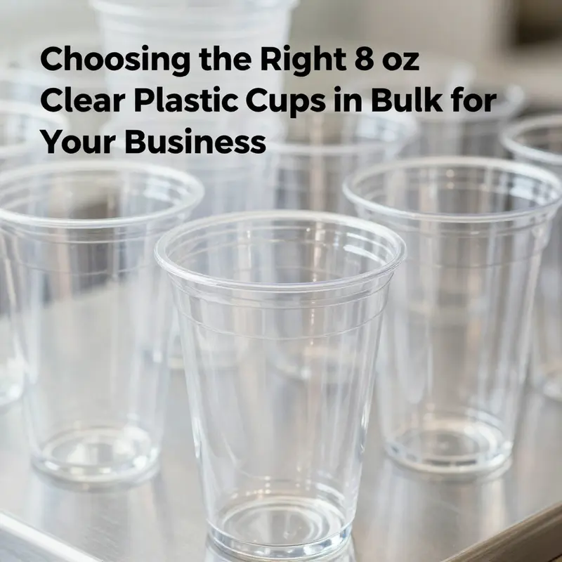 Durable polystyrene and polypropylene cups, ideal for serving various beverages.