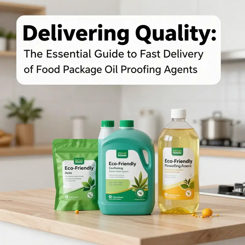 Eco-friendly oil-proofing agents ensuring health safety in food packaging.