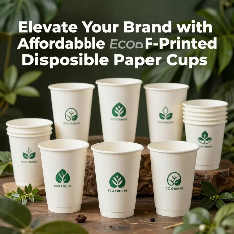 Explore the diverse customization options available for printed disposable paper cups, enhancing your brand’s visibility.