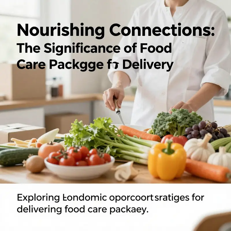 Food care packages offer emotional support and essential nourishment, bridging the distance with love and care.