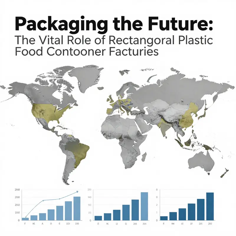 Inside a rectangular plastic food container factory showcasing advanced manufacturing processes and sustainable materials.