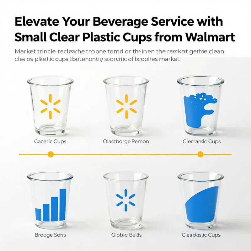 Detailed view of 7 oz clear plastic cups demonstrating their clarity and intended beverage use.