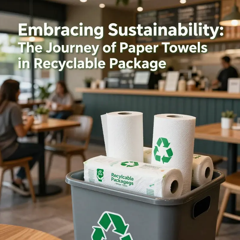 An overview of paper towel packaging and common recycling challenges faced by the food industry.