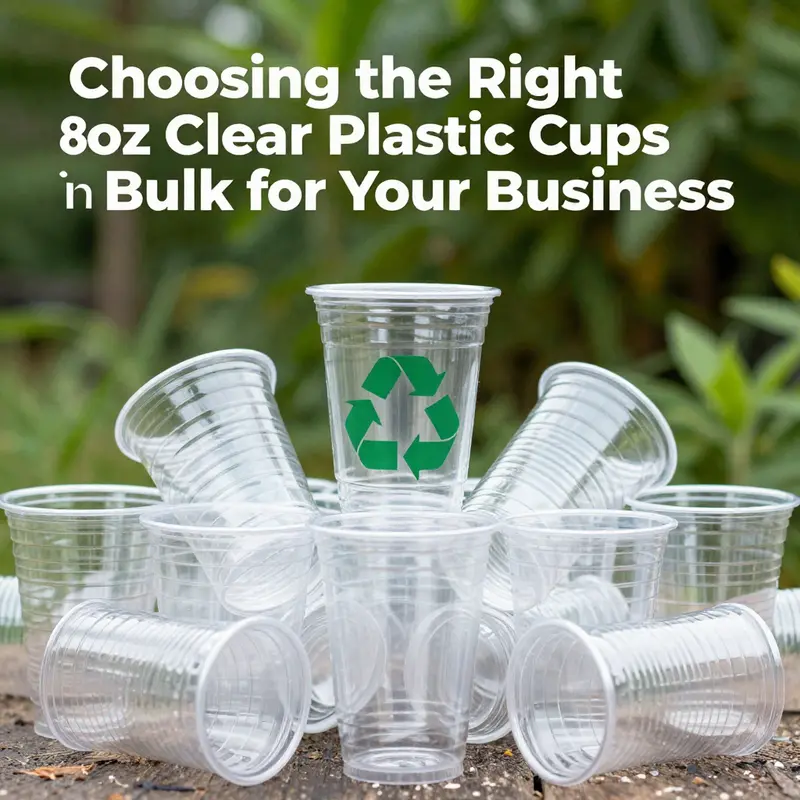 Durable polystyrene and polypropylene cups, ideal for serving various beverages.