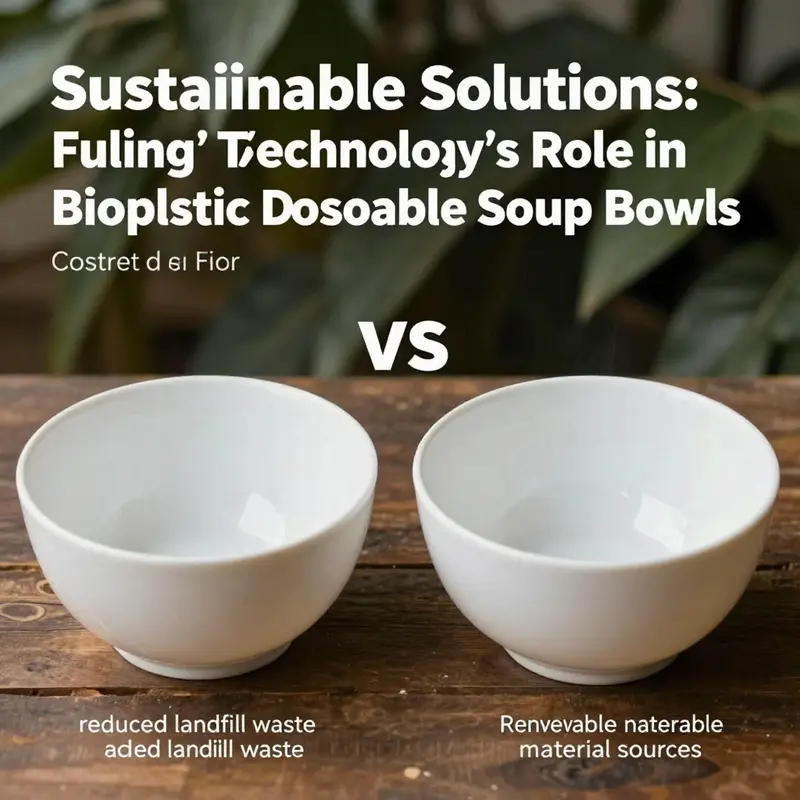 An overview of Fuling Technology’s state-of-the-art facility for manufacturing bioplastic disposable soup bowls.