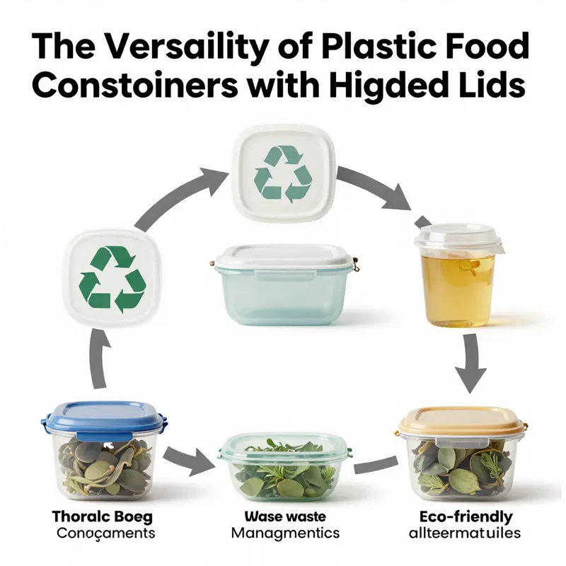 Different types of plastic food containers made from PET and PP, highlighting their unique qualities.