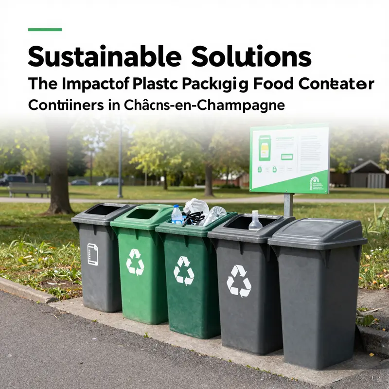 Châlons-en-Champagne’s marketplace reflects the integral role of plastic packaging food containers in local cuisine.