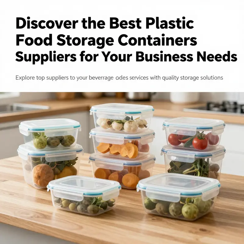 A well-arranged kitchen setup featuring appealing plastic food storage containers perfect for restaurants and catering services.