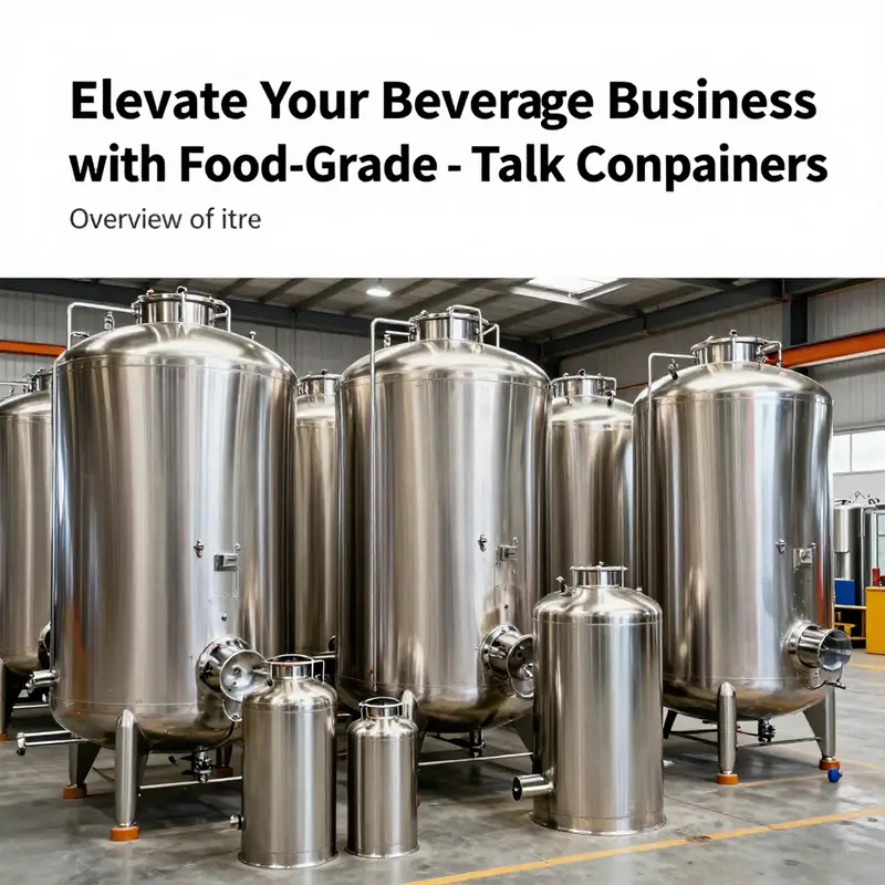 Food-grade ISO tank containers ready for wholesale distribution.