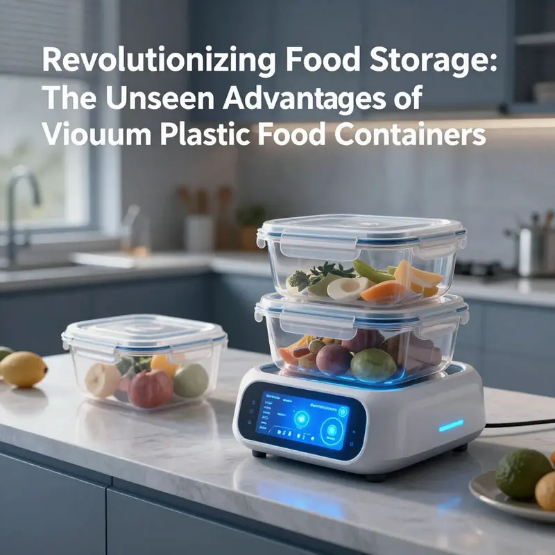 The advanced engineering of vacuum plastic food containers enhances their preservation capabilities.