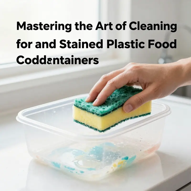 Different types of plastic food containers with recycling symbols help in determining the correct cleaning methods.