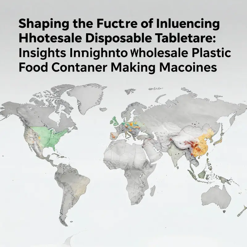 Advanced machines enhancing efficiency in producing disposable food containers.