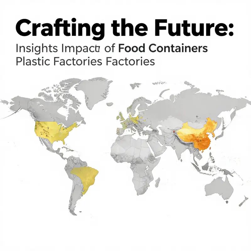 A glimpse into the dynamic operations of a plastic food container factory, highlighting its role in the supply chain.