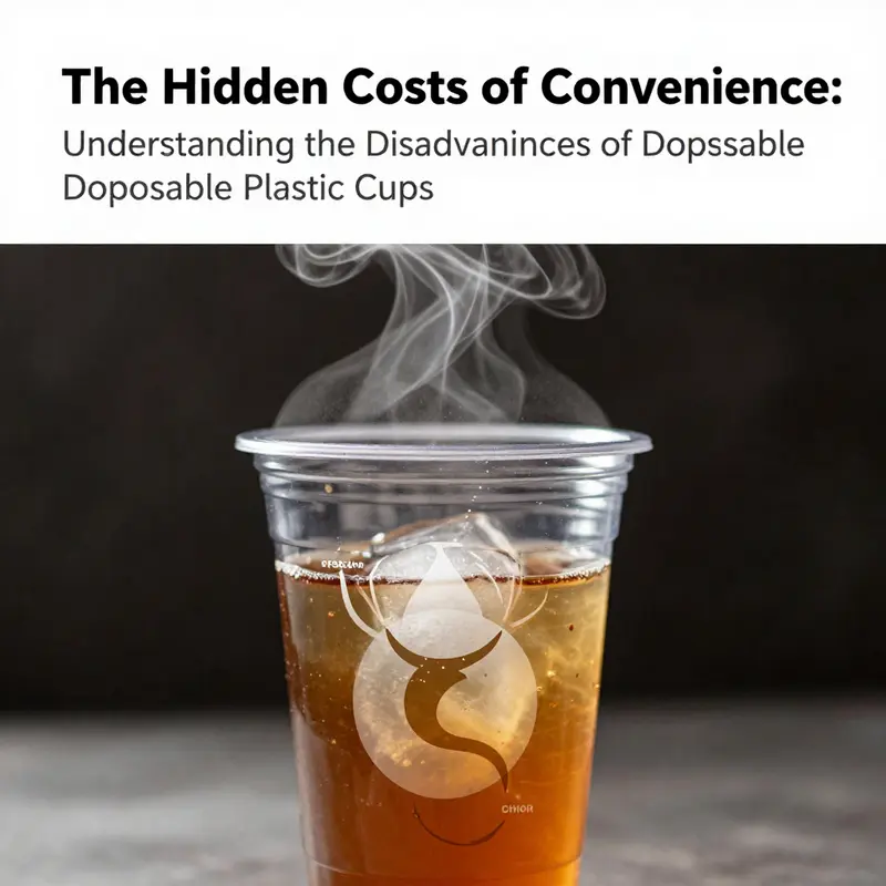 Disposable plastic cups litter a beach, showcasing their long-lasting environmental effects.