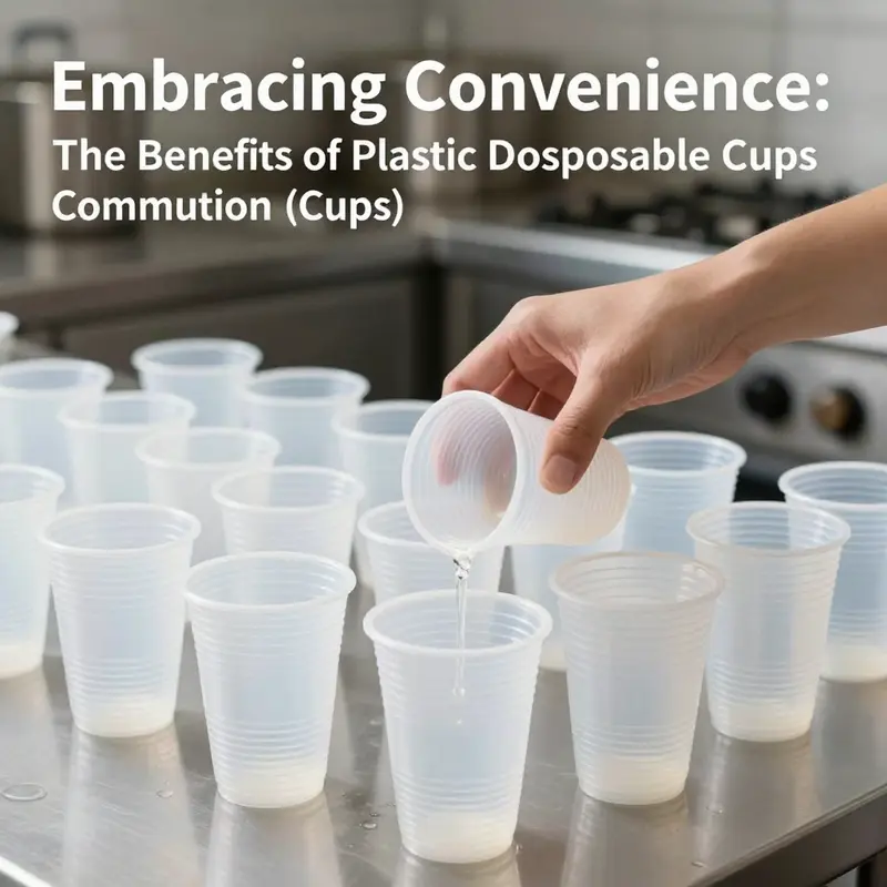 Plastic disposable communion cups offer practical solutions for seamless service in various establishments.