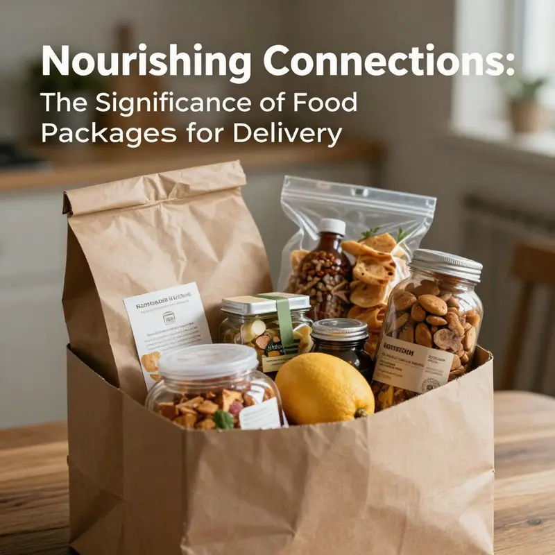 Food care packages offer emotional support and essential nourishment, bridging the distance with love and care.