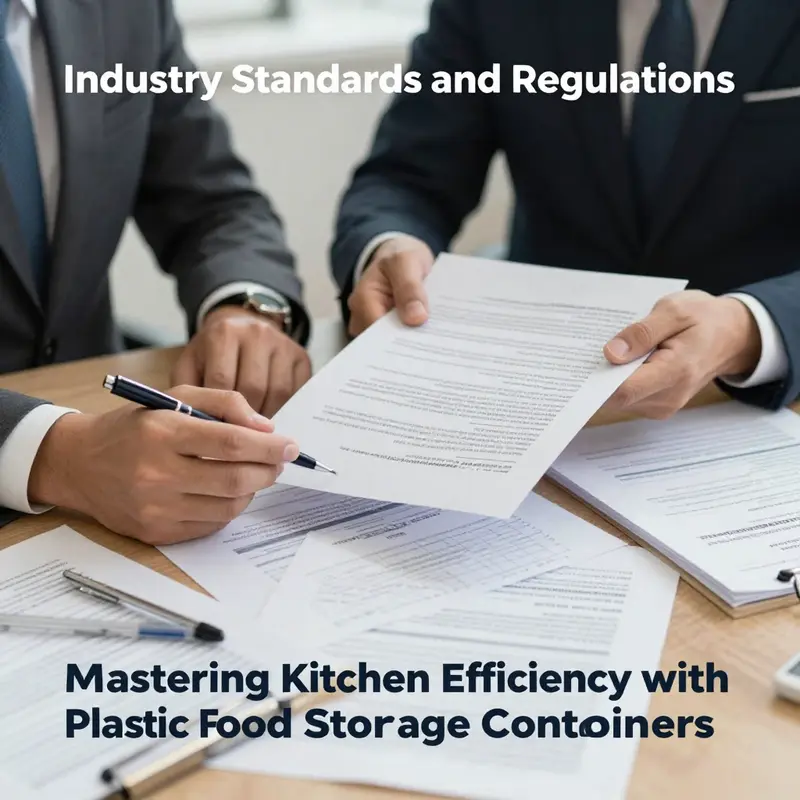 Different materials used in plastic food storage containers.