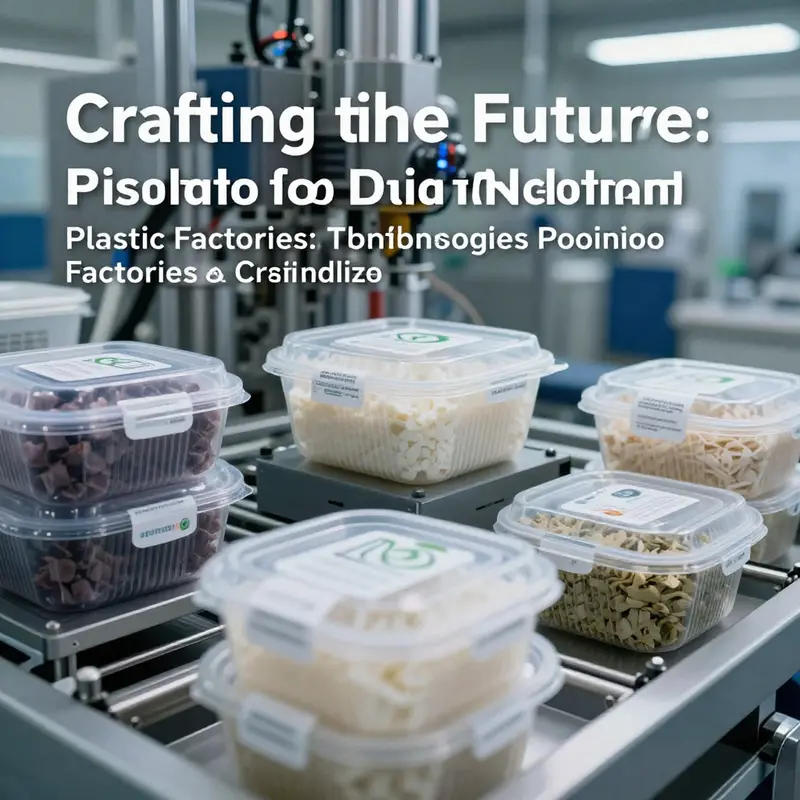 A glimpse into the dynamic operations of a plastic food container factory, highlighting its role in the supply chain.