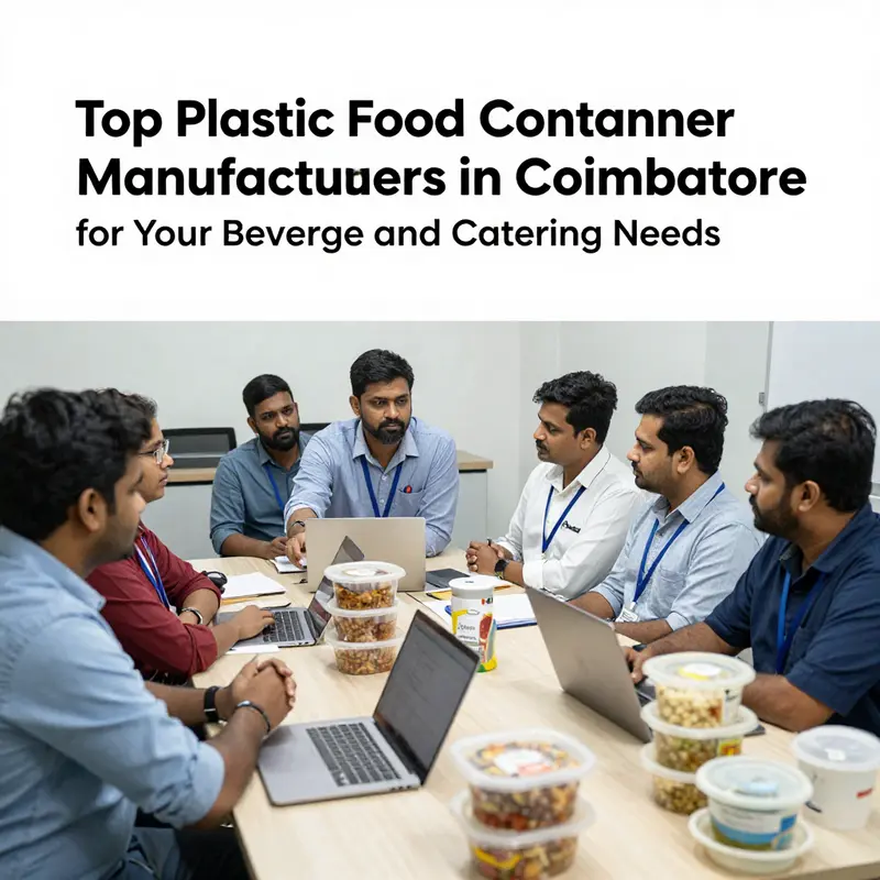 4 M Plaastech’s manufacturing facility produces safe, hygienic, and sustainable plastic food containers.