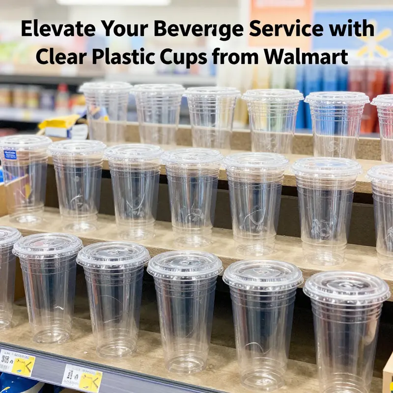 A variety of large capacity clear plastic cups with lids perfect for gatherings.