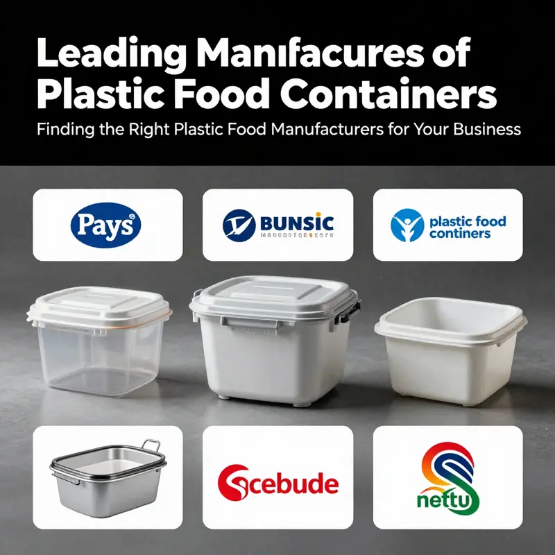 Overview of leading manufacturers in the plastic food container industry.