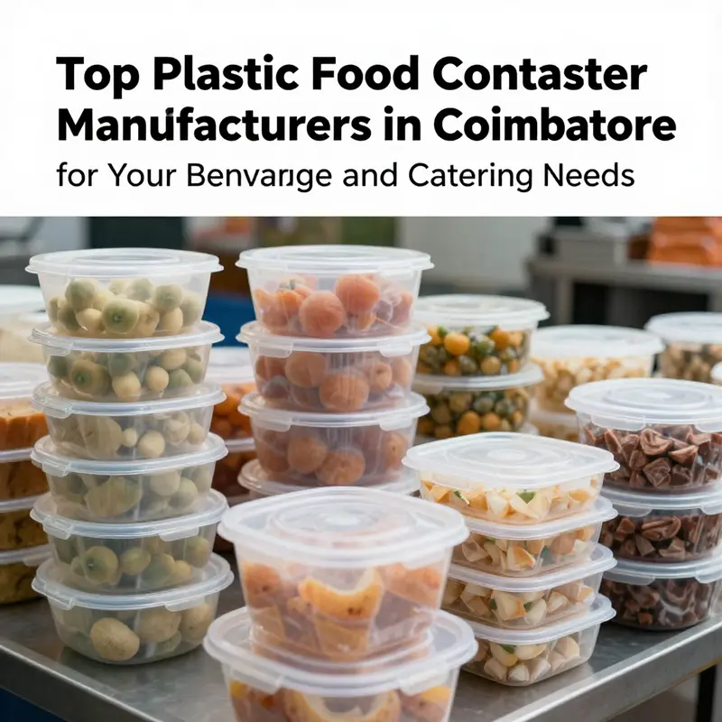 4 M Plaastech’s manufacturing facility produces safe, hygienic, and sustainable plastic food containers.