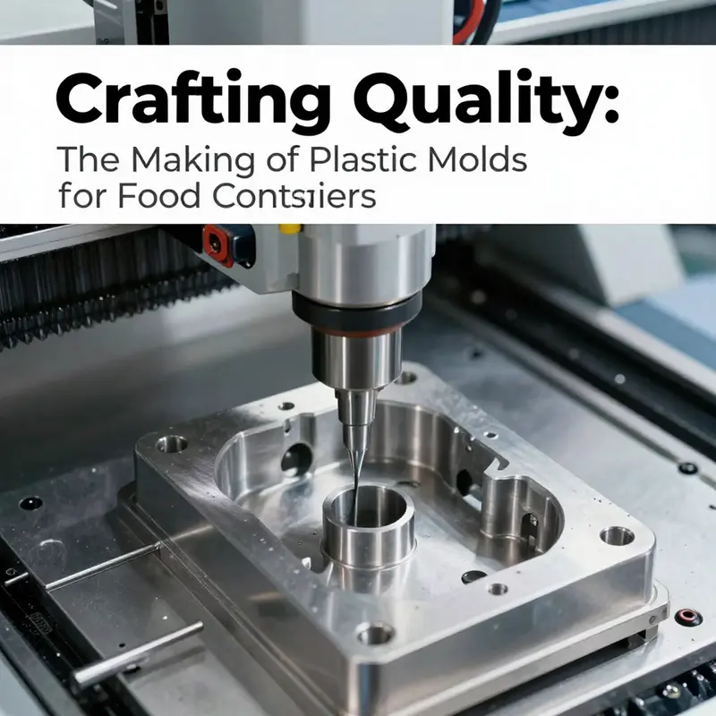 Detailed designs of food container molds using CAD software.