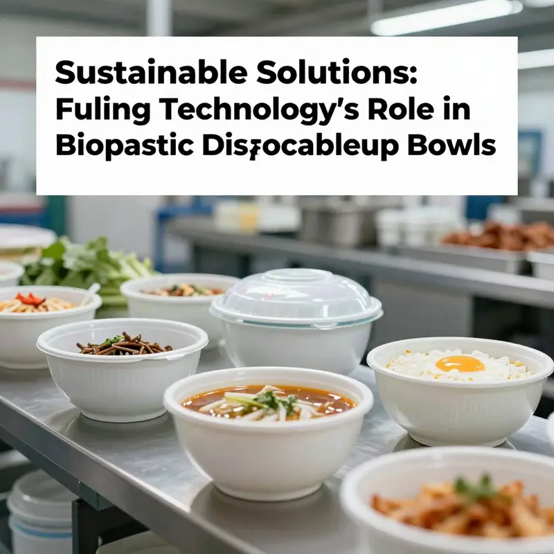 An overview of Fuling Technology’s state-of-the-art facility for manufacturing bioplastic disposable soup bowls.