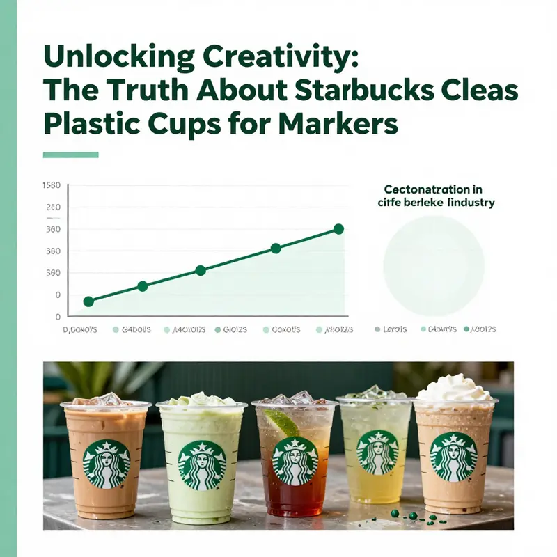 Examining the limitations of Starbucks clear plastic cups for marker usage.