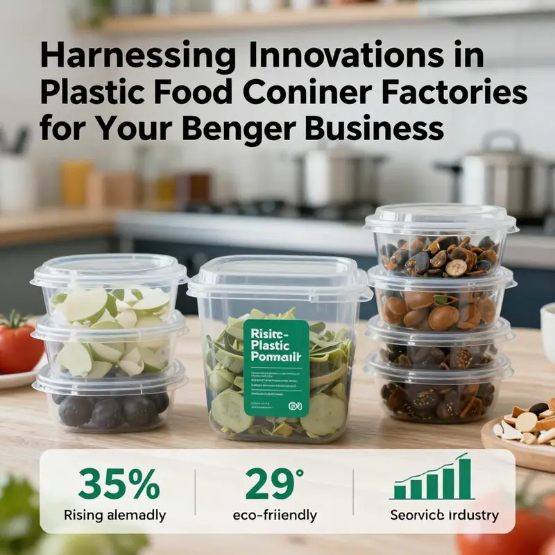 Inside a plastic food container factory, where efficient supply chain dynamics drive productivity and quality.