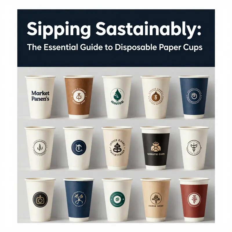Biodegradable disposable paper cups being used in a picnic setting, emphasizing their environmental benefits.