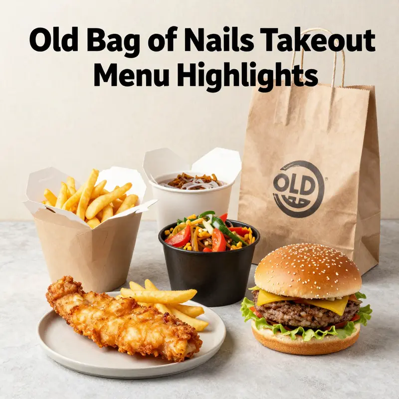 An inviting front view of Old Bag of Nails, where exceptional takeout service begins.